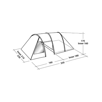 Easy Camp šator Galaxy 300 120288-4
